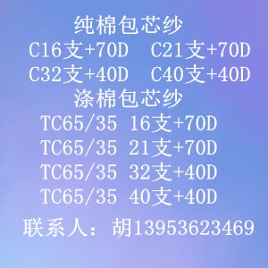 包芯纱1